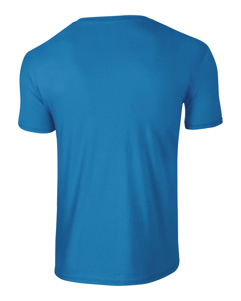 GILDAN Men's Long Sleeve T-Shirt - Soft Crew Neck, Sapphire Color, X-Large